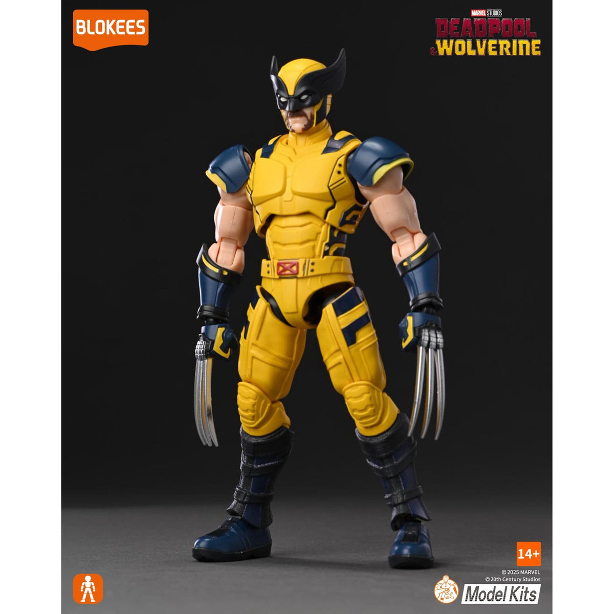 Produktbild Marvel Blokees Wolverine byggset