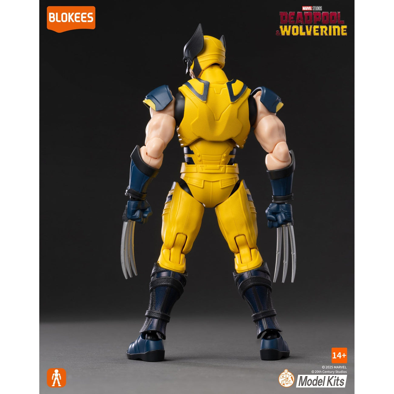 Produktbild Marvel Blokees Wolverine byggset