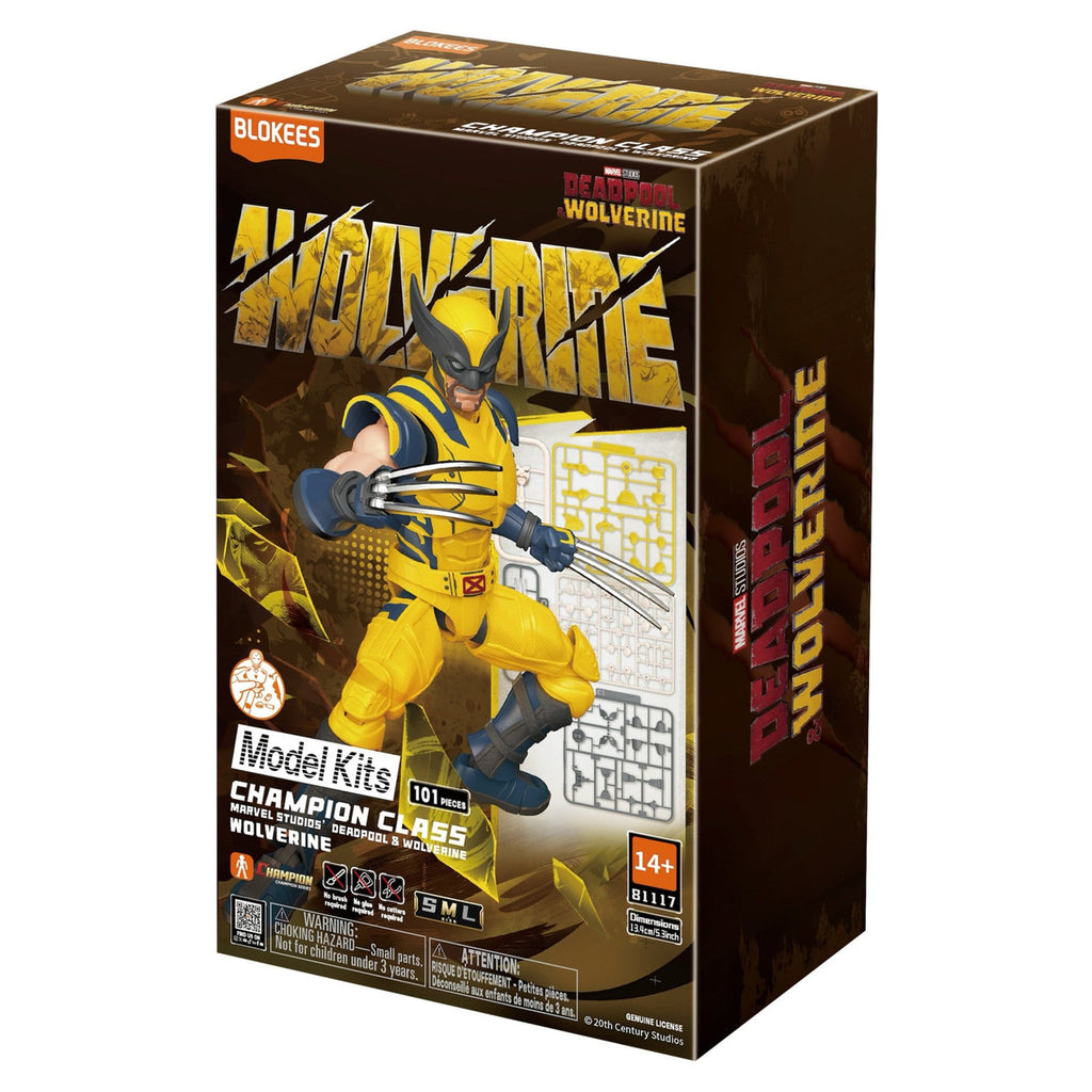 Produktbild Marvel Blokees Wolverine byggset