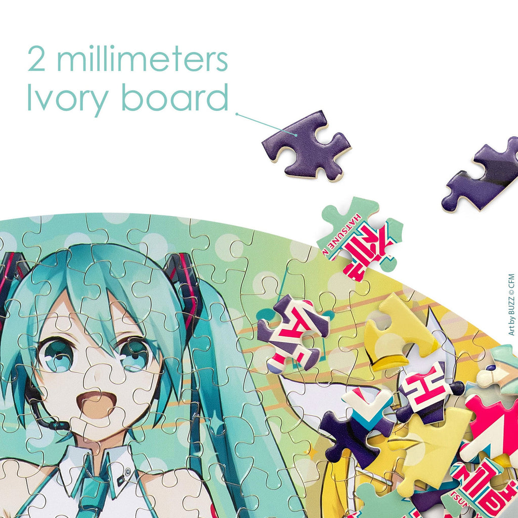 Produktbild Hatsune Miku runt pussel 500 bitar