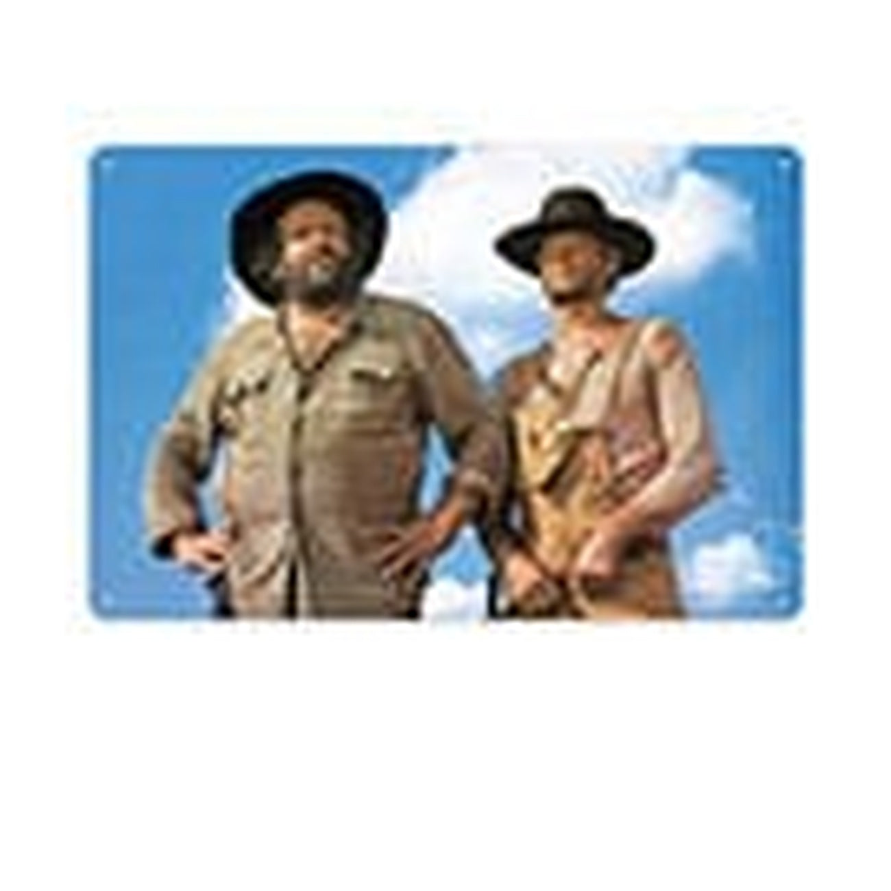 Produktbild Bud Spencer & Terence Hill Blå himmel plåtskylt 20 x