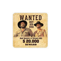 Produktbild Bud Spencer & Terence Hill Wanted ölunderlägg i metall - 10-pack