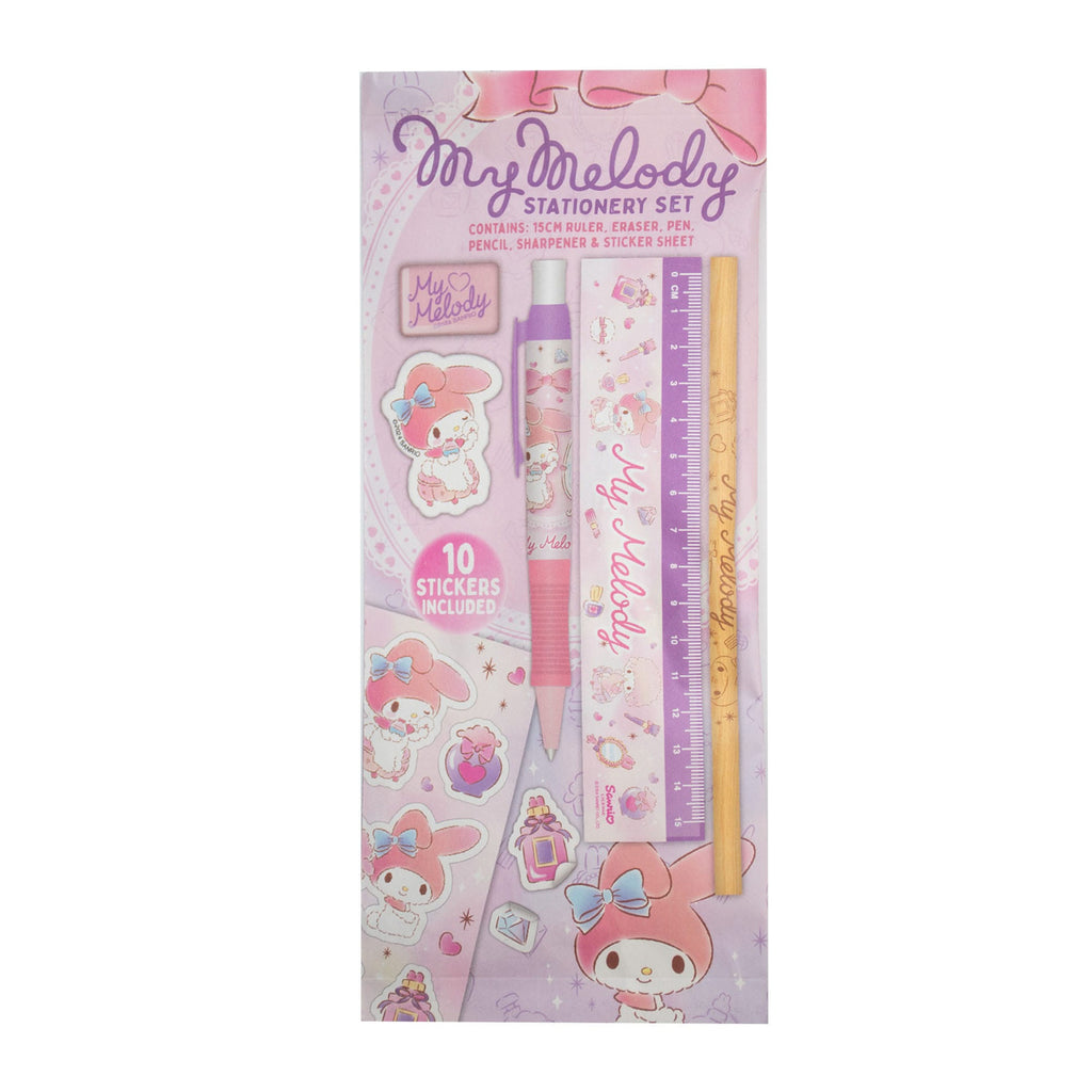 Produktbild Sanrio My Melody skrivset i 6-pack