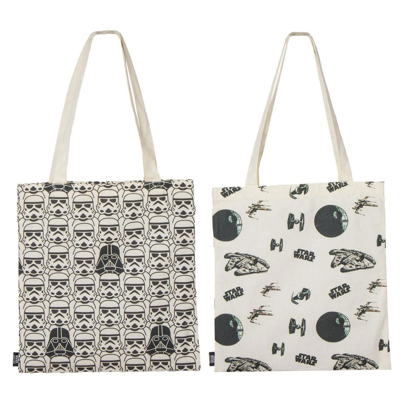 Produktbild Star Wars Tygkassar 2-pack Rymdskepp & Stormtrooper