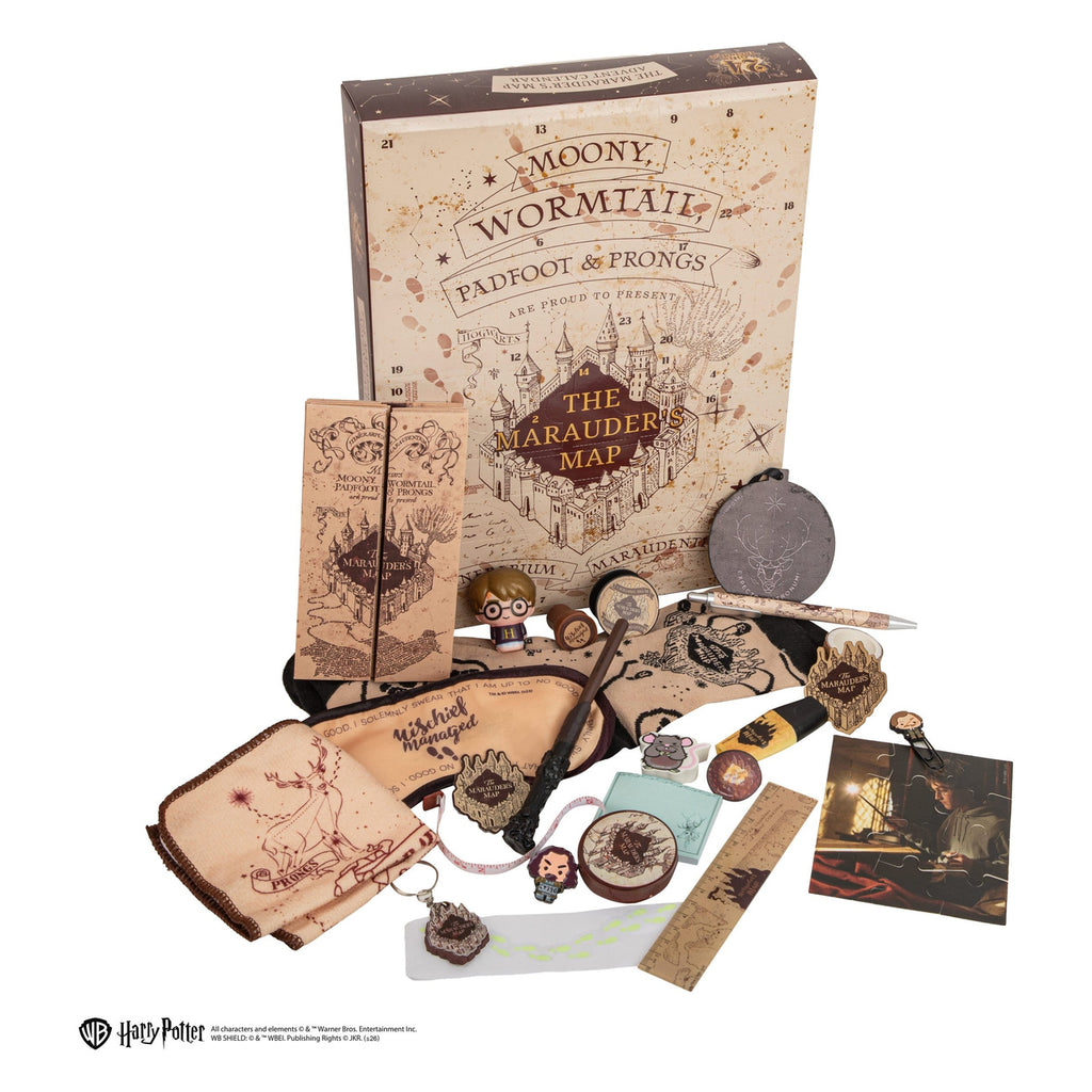 Produktbild Harry Potter Marodörkartan Adventskalender Ny Utgåva 2026