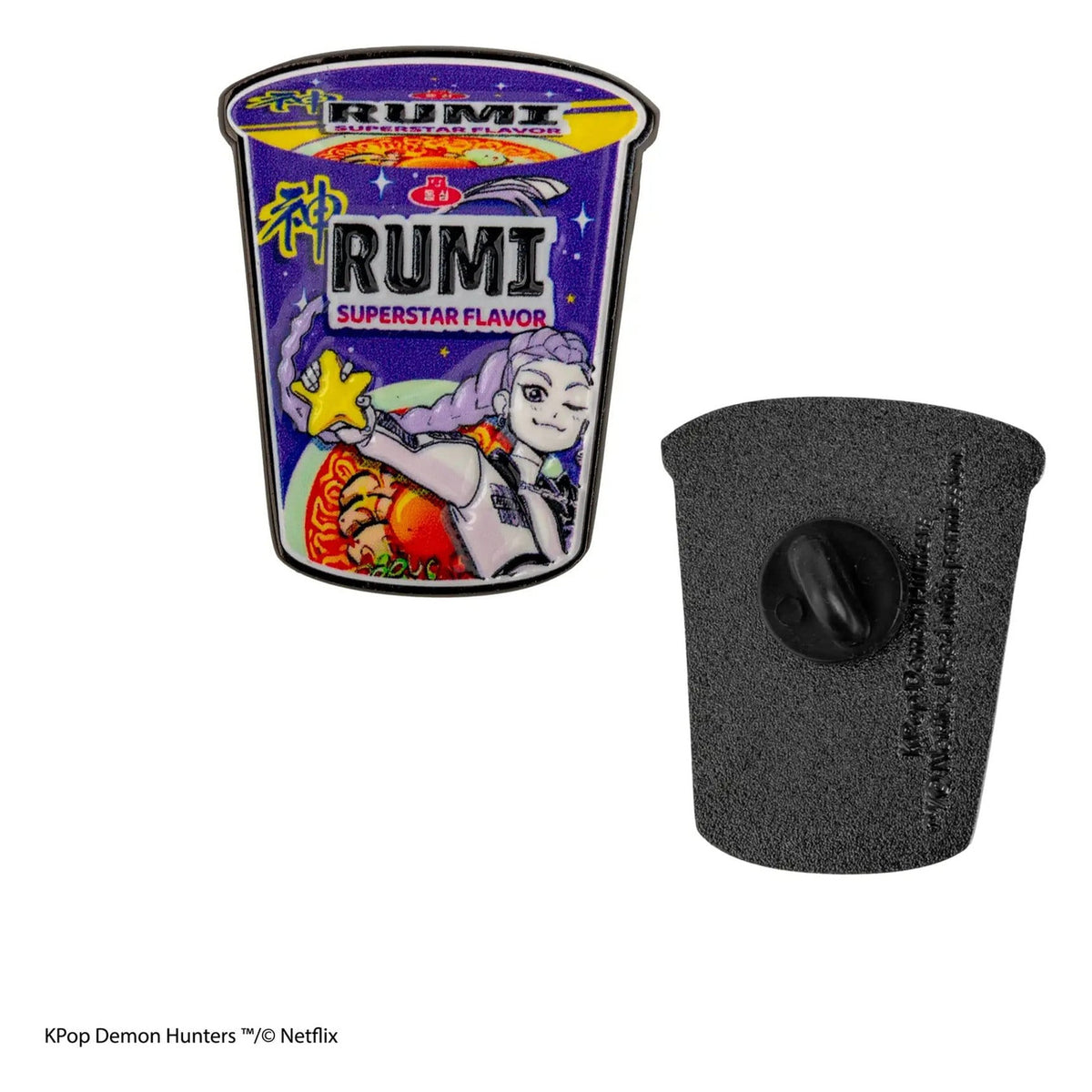 Produktbild KPop Demon Hunters pin Rumi Superstar Flavor Noodles