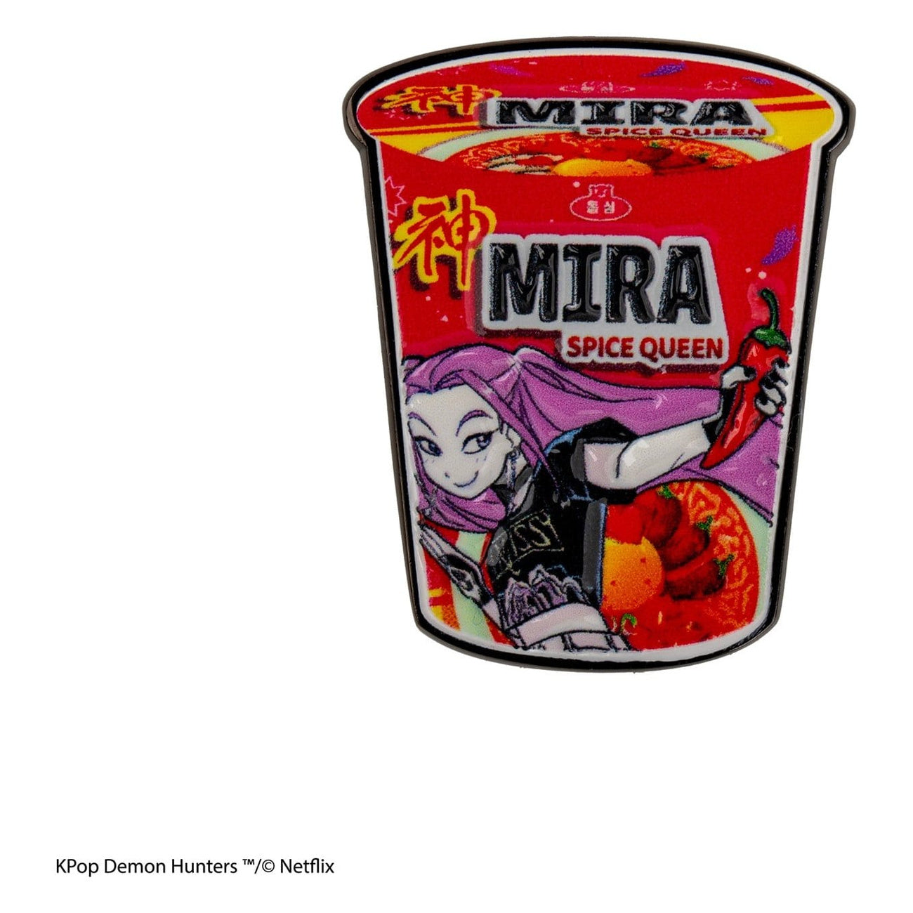 Produktbild KPop Demon Hunters-pin Mira Spice Queen Noodles