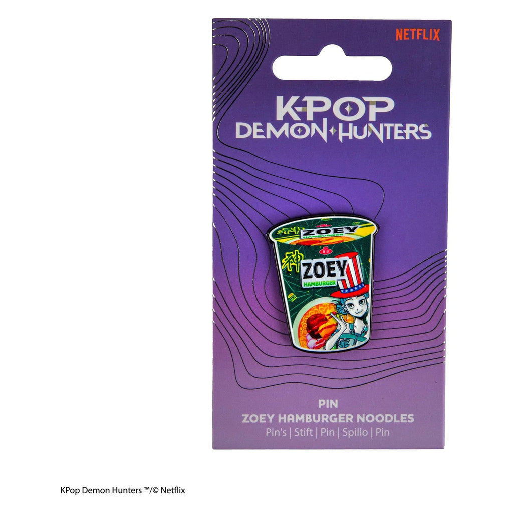Produktbild KPop Demon Hunters pin Zoey Hamburger Noodles