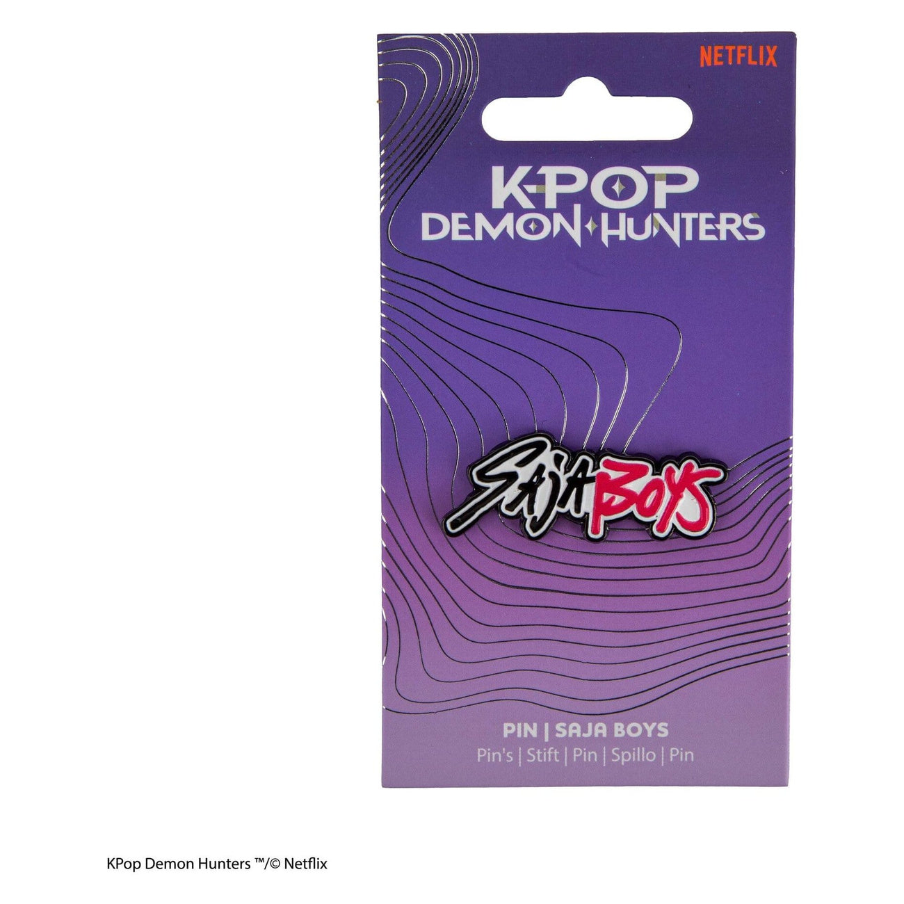 Produktbild KPop Demon Hunters Saja Boys-pin