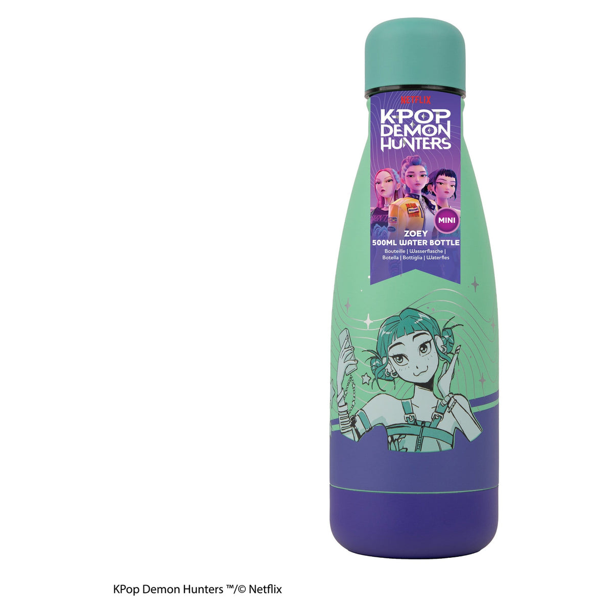 Produktbild KPop Demon Hunters Zoey mini-vattenflaska