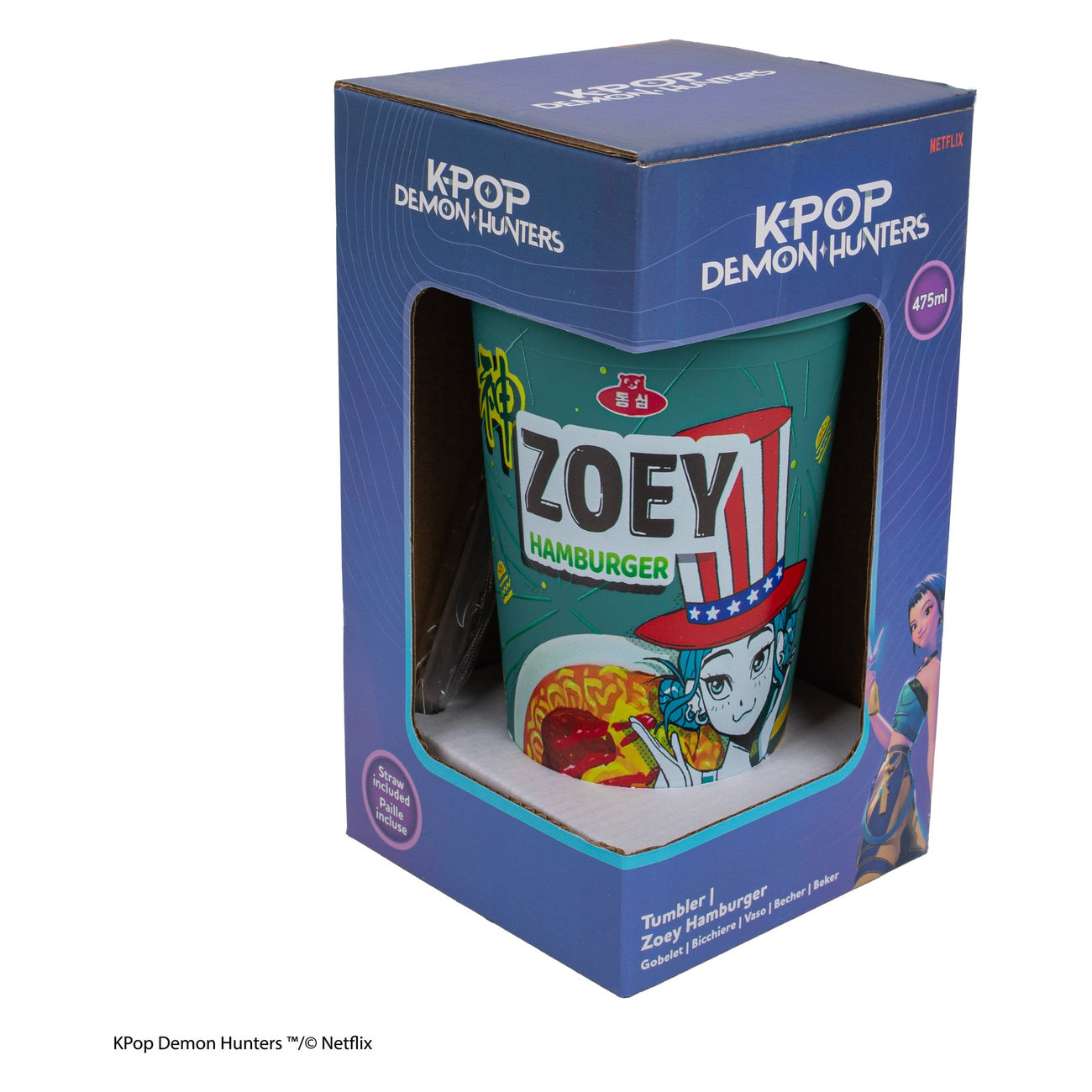 Produktbild KPop Demon Hunters Zoey Hamburgare-mugg