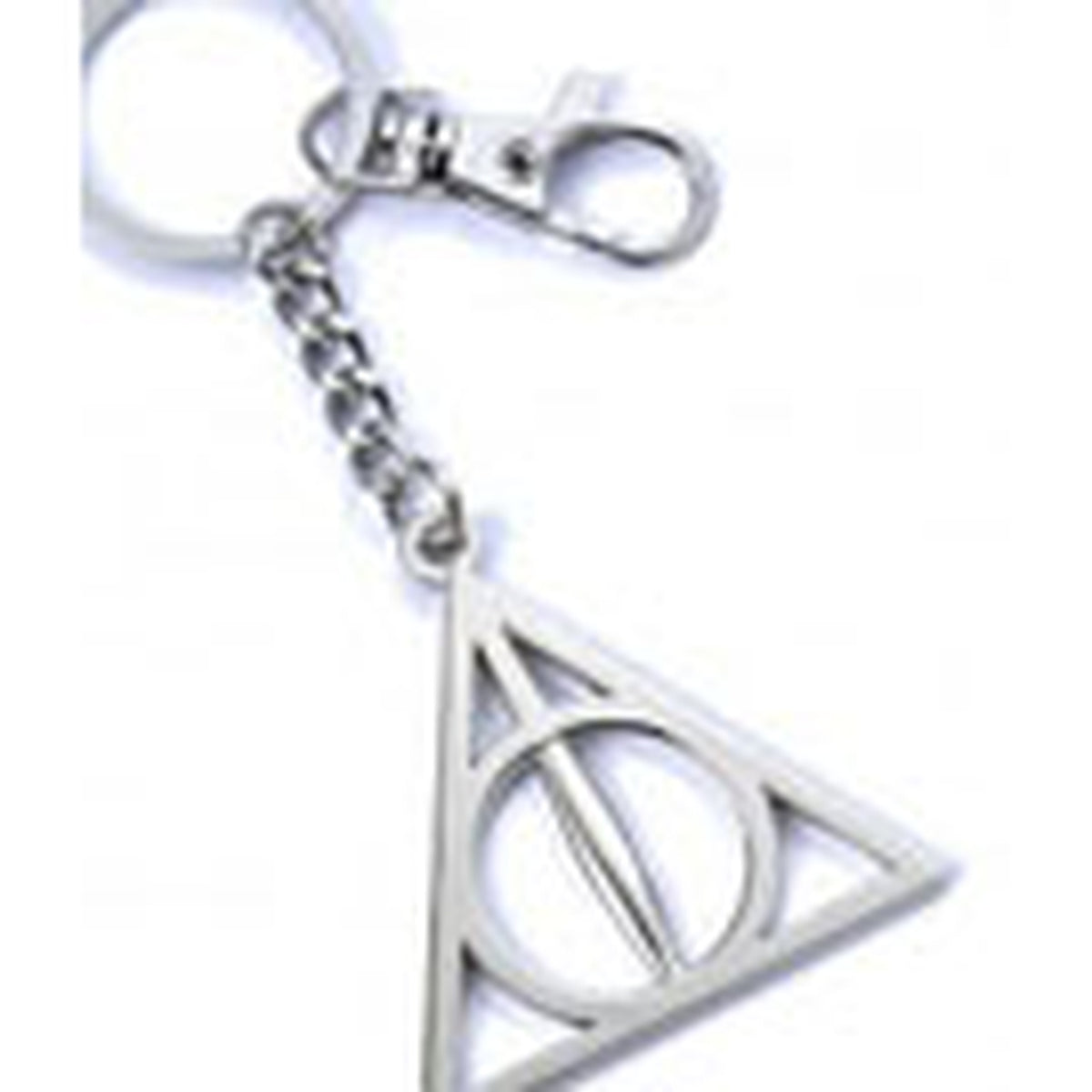 Produktbild Harry Potter-nyckelring Dödsrelikerna (försilvrad)