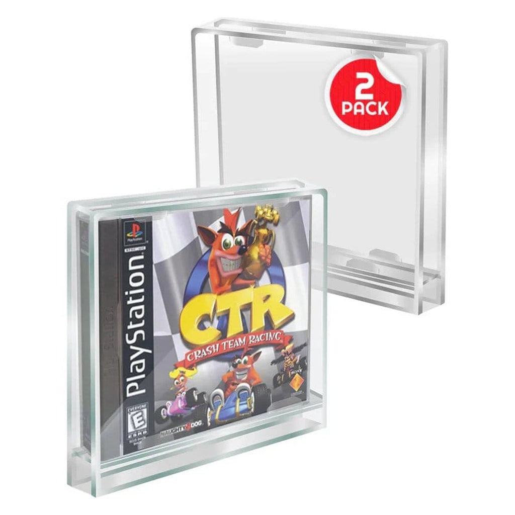 Produktbild 2-pack akrylfodral för PlayStation 1