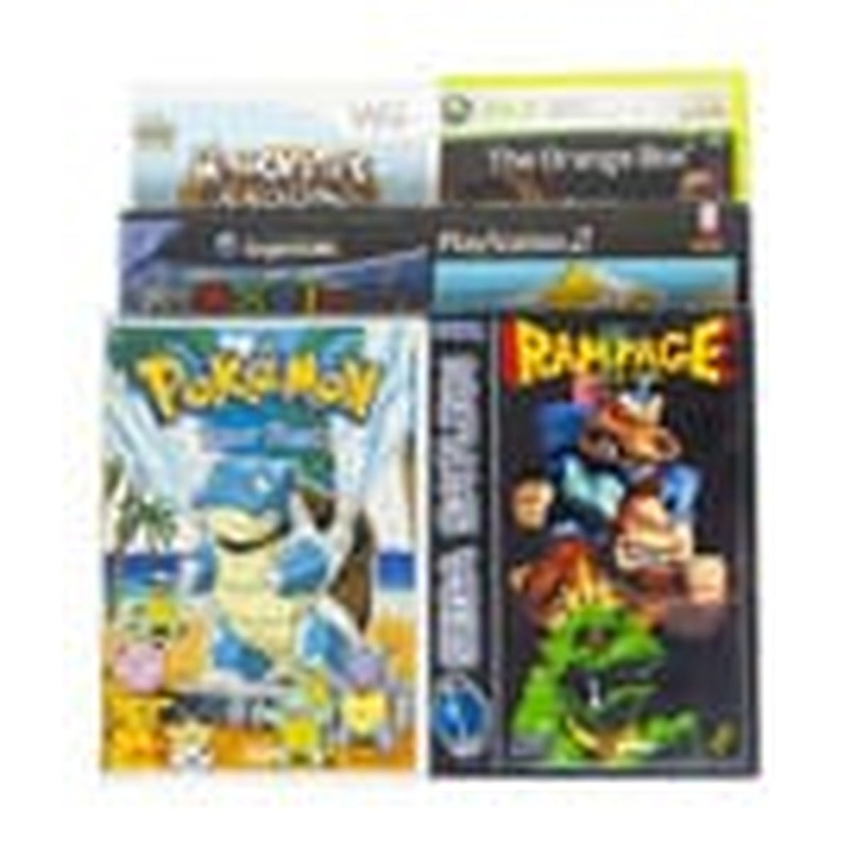 Produktbild PET-fodral 25-pack för GameCube/XBOX 360/Wii/PS2/DVD