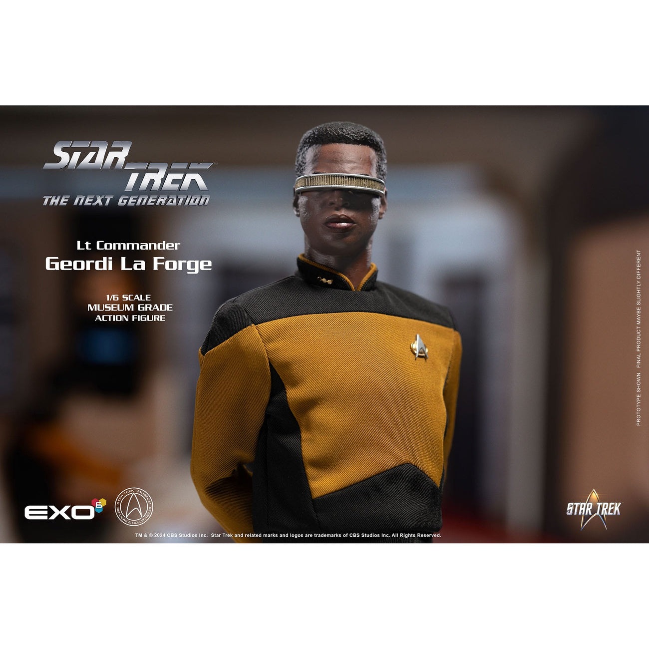 Produktbild Star Trek: The Next Generation actionfigur 1/6 Lt.