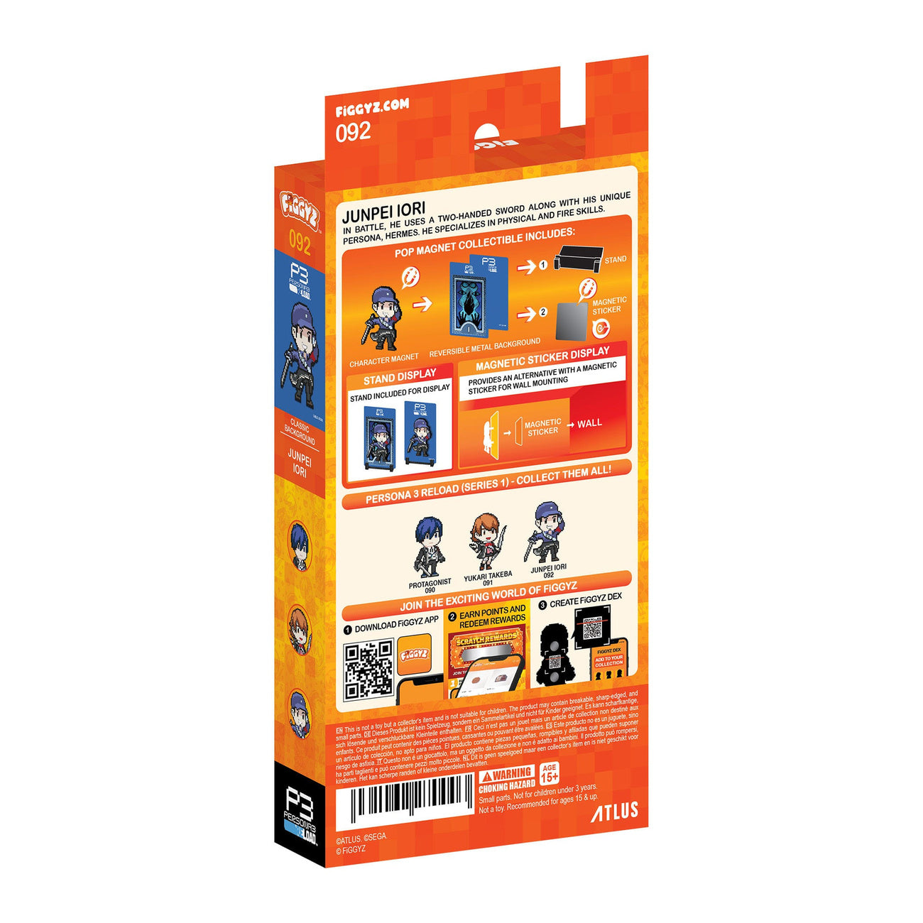 Product image Persona 3 Reload FiGGYZ Magnetic Collectible Figure Junpei Iori 11 cm