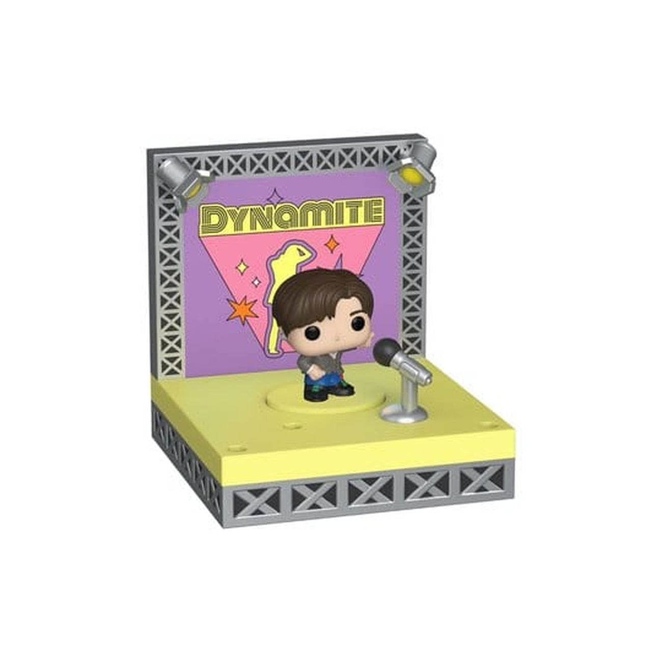 Produktbild BTS Bitty POP! Stages vinylfigur Suga (Dynamite) 2,5 cm