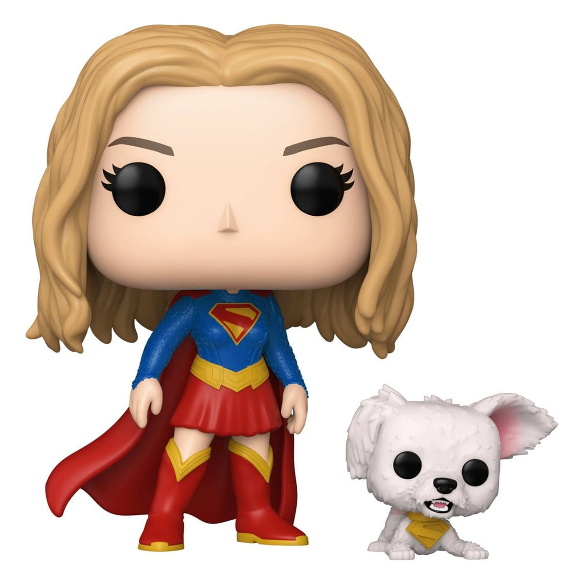 Produktbild Supergirl (2026) POP! Heroes Vinylfigur Supergirl med Krypto