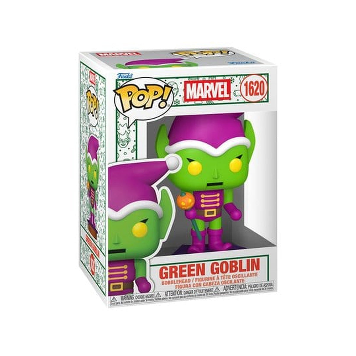 Produktbild Marvel POP! Vinylfigur: Holiday S6 - Goblin (NTKR) 9 cm