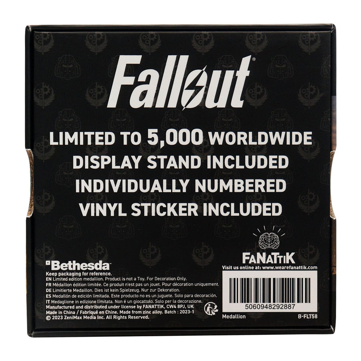 Produktbild Fallout Brotherhood of Steel-medalj