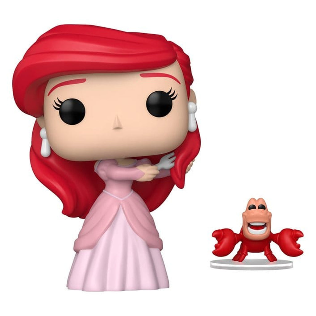 Produktbild Den lilla sjöjungfrun POP! Vinylfigur S3 – Ariel med Sebastian