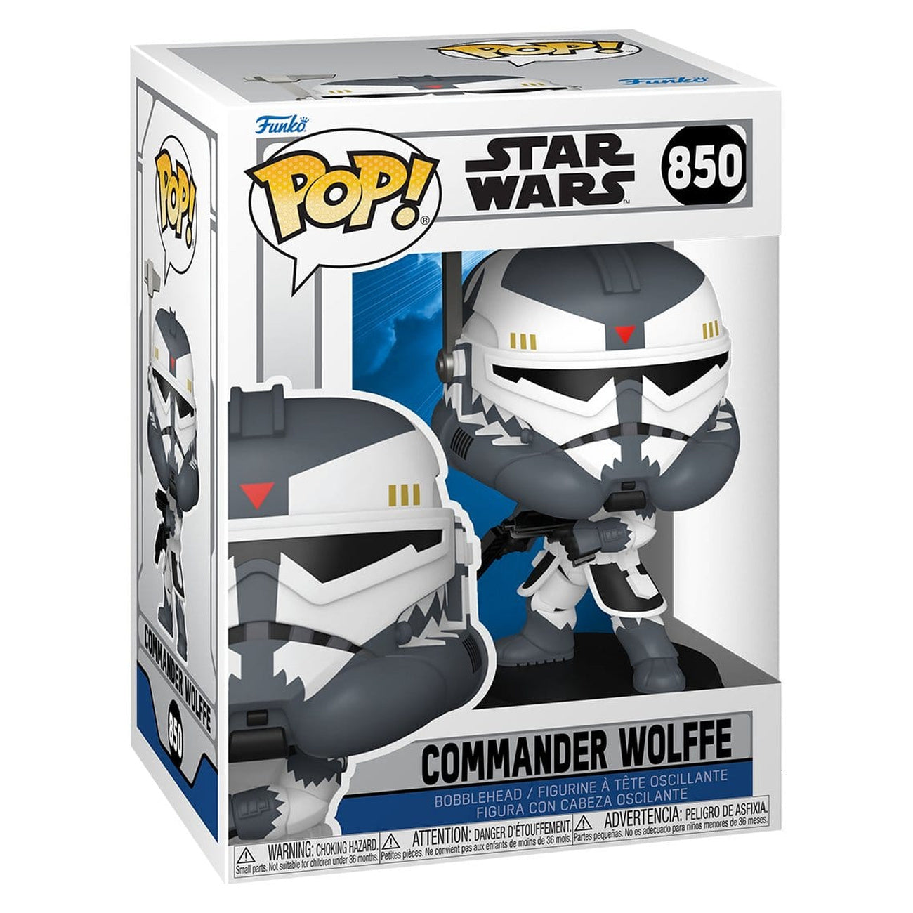 Produktbild Star Wars Animation POP! Vinylfigur Comm Wolffe 9 cm