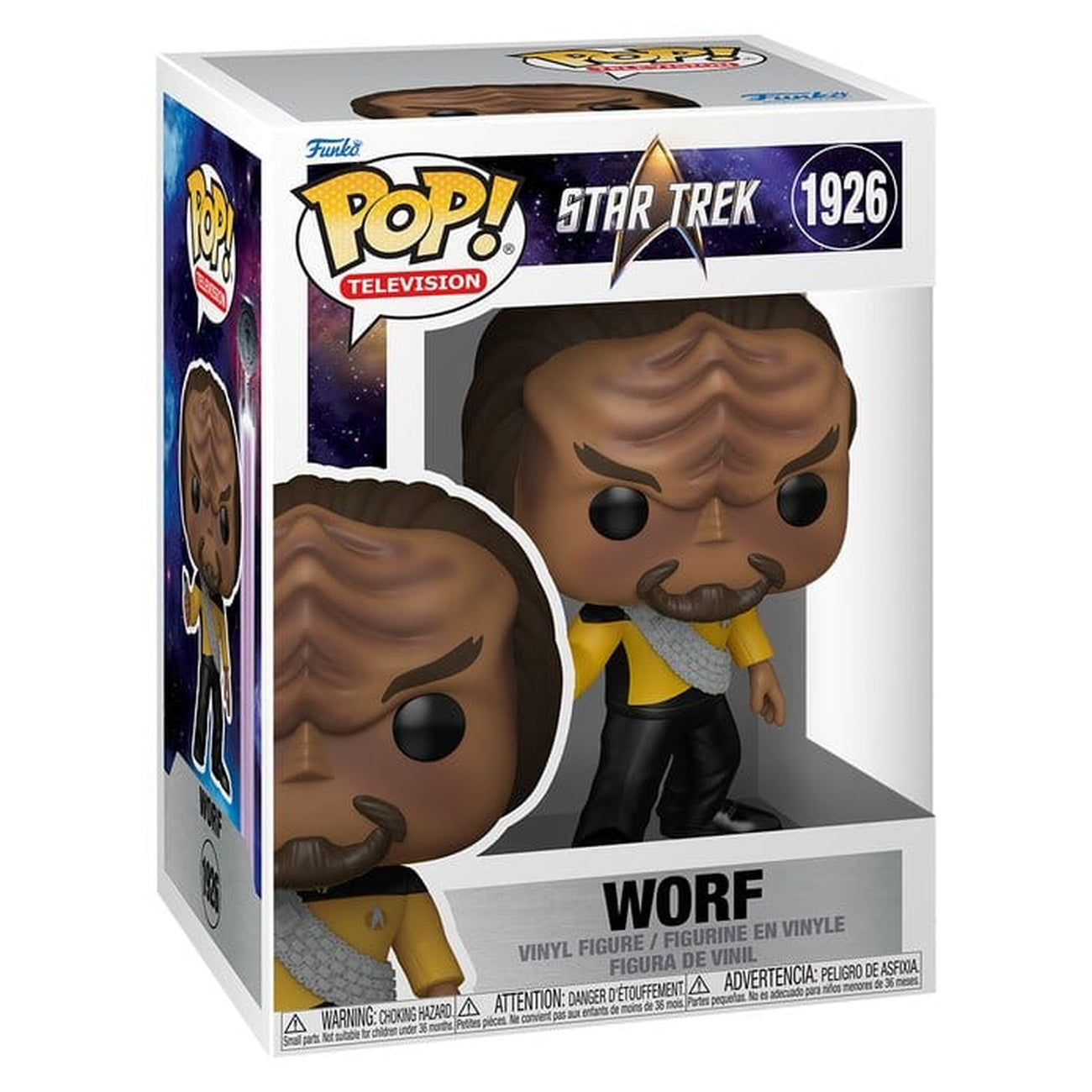 Produktbild Star Trek TNG POP! Television Vinylfigur Worf 9 cm