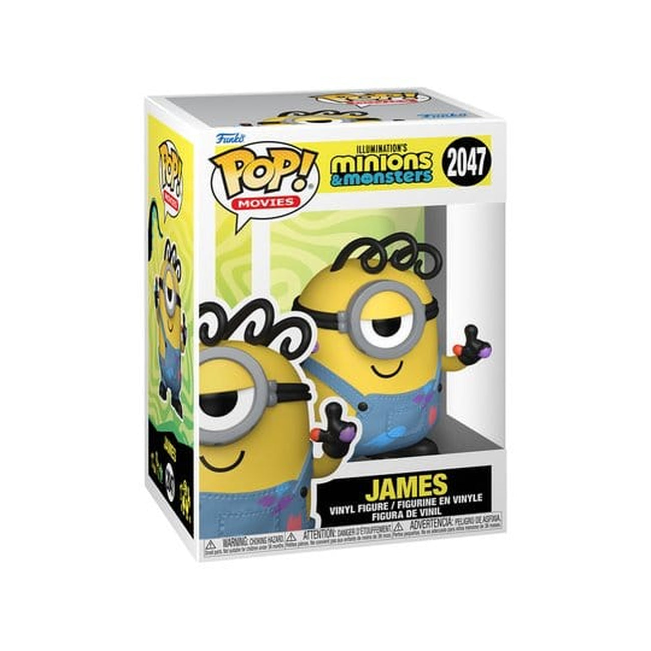 Produktbild Minions 3 POP! Rocks Vinylfigur James 9 cm