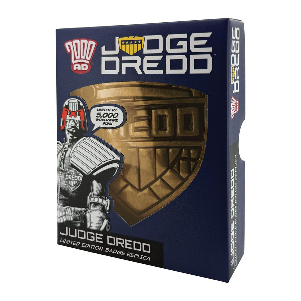 Produktbild 2000 AD Judge Dredd Badge-replika Limited Edition