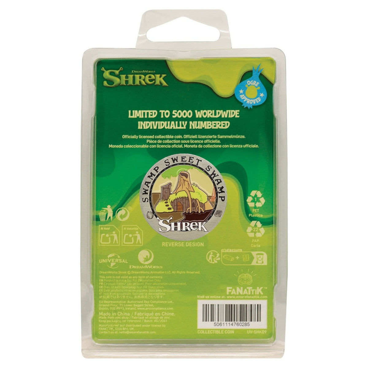 Produktbild Shrek Swamp Sweet Swamp Limited Edition samlarmynt