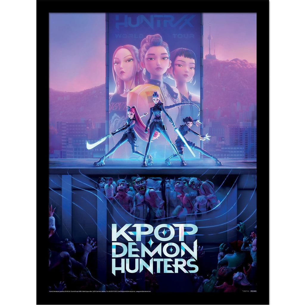 Produktbild KPop Demon Hunters Collector Print Poster i Movie-ram