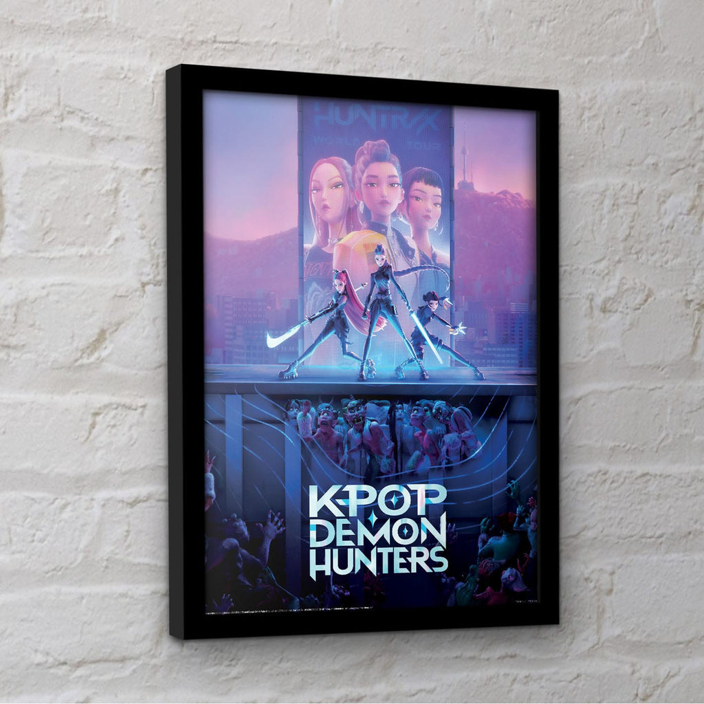 Produktbild KPop Demon Hunters Collector Print Poster i Movie-ram