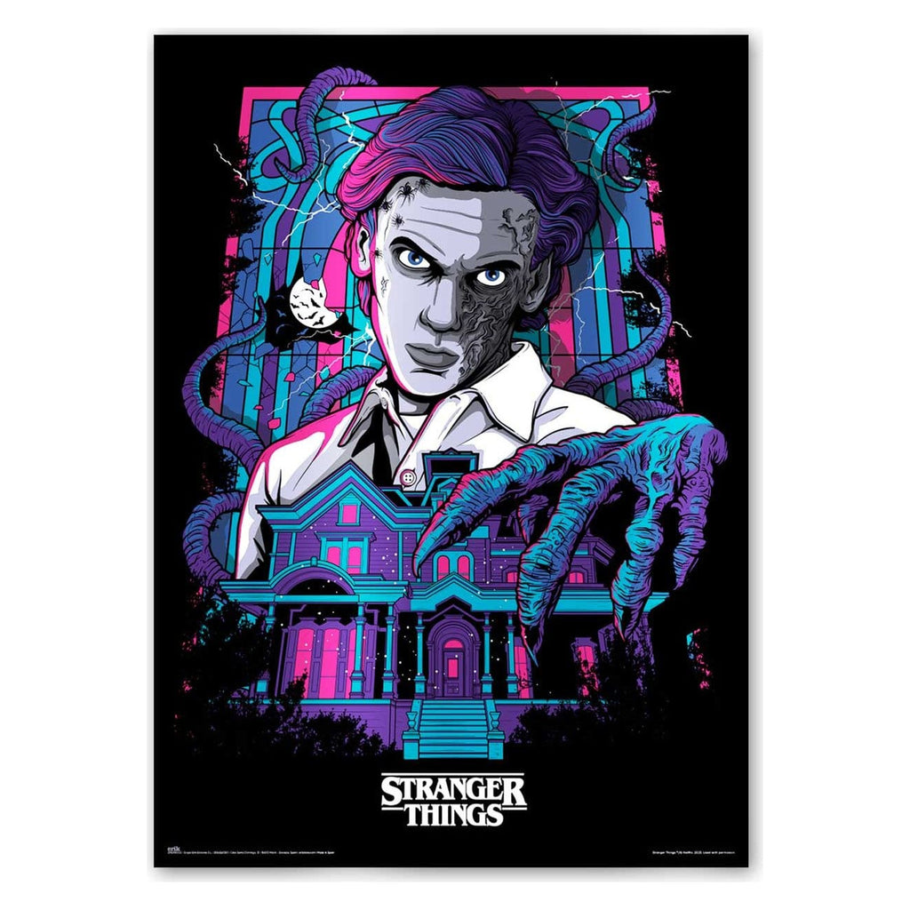 Produktbild Stranger Things Självlysande Premium-poster 50 x 70 cm