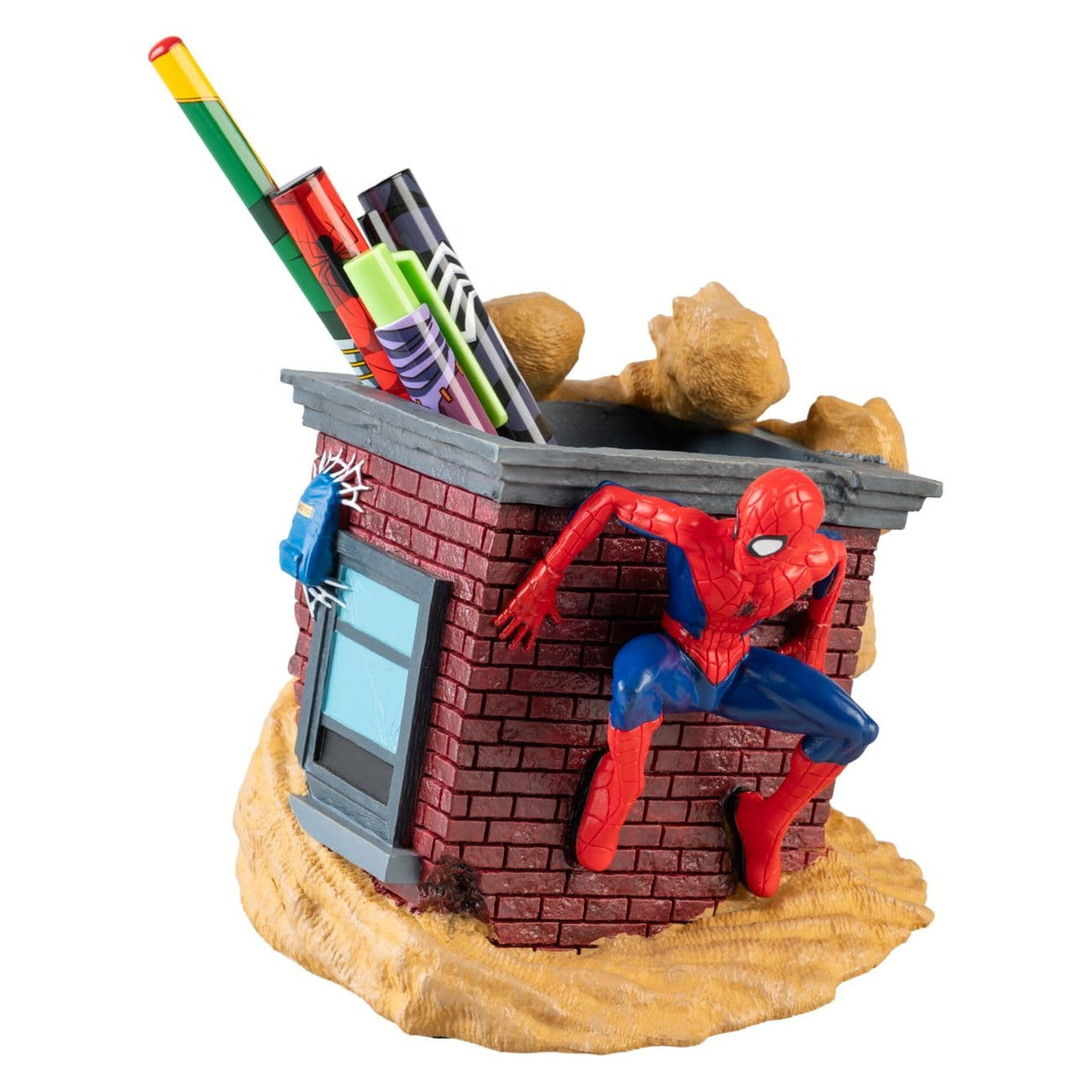 Produktbild Spider-Man pennhållare med skrivset