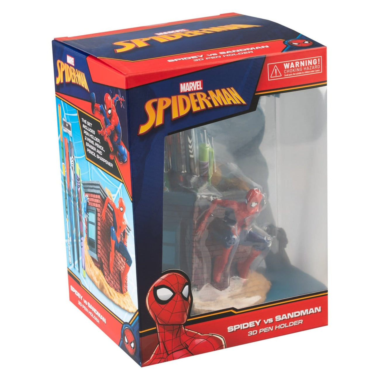 Produktbild Spider-Man pennhållare med skrivset