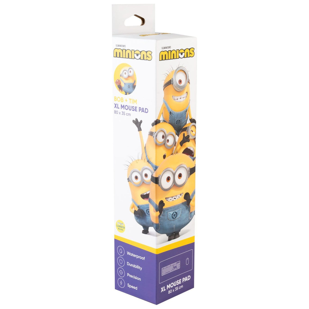 Produktbild Minions XL-musmatta Bob och Tim 80 x 35 cm