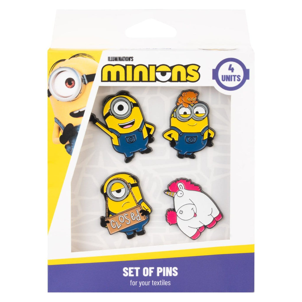 Produktbild Minions pins – 4-pack