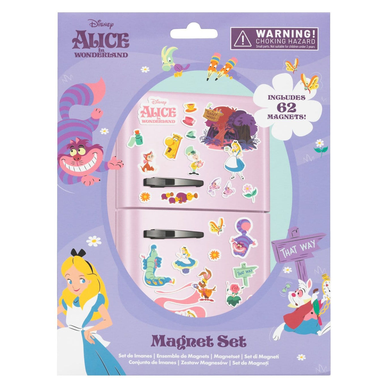 Produktbild Disney Alice i Underlandet stansmagnetset