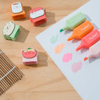 Produktbild Pusheen Sushi Roll överstrykningspennor med toppers 4-pack