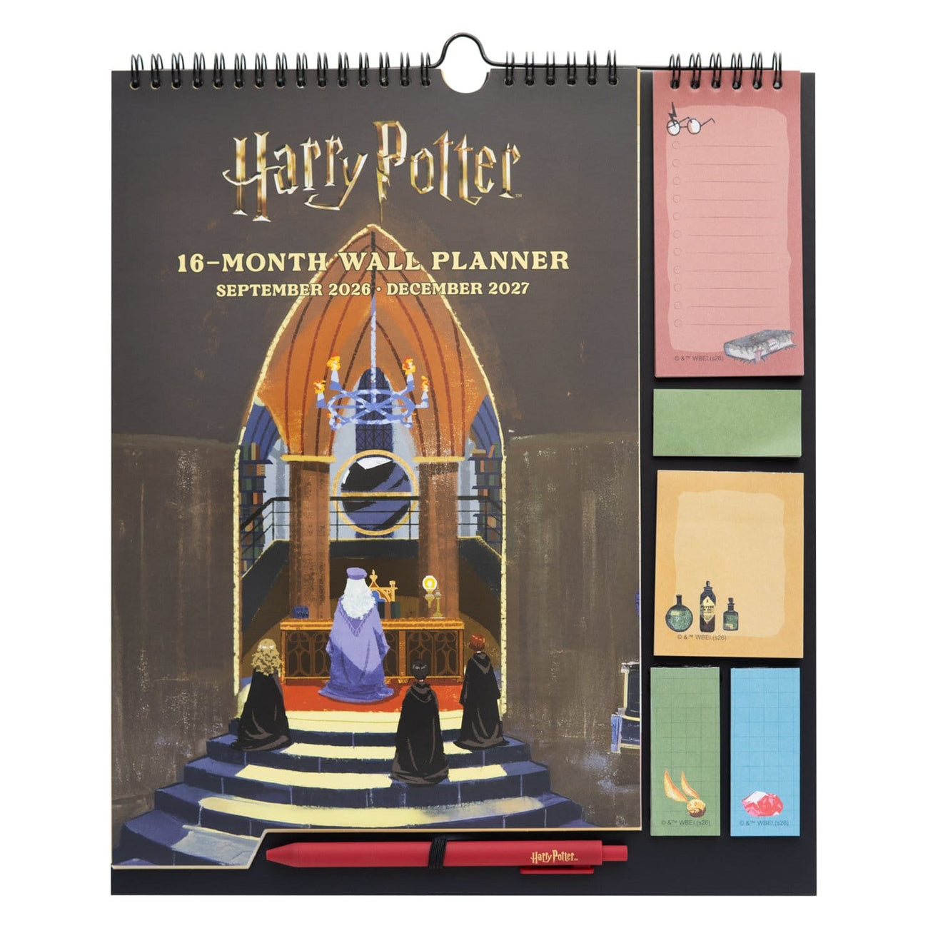 Produktbild Harry Potter Väggplanerare 2026/27 30 x 34 cm