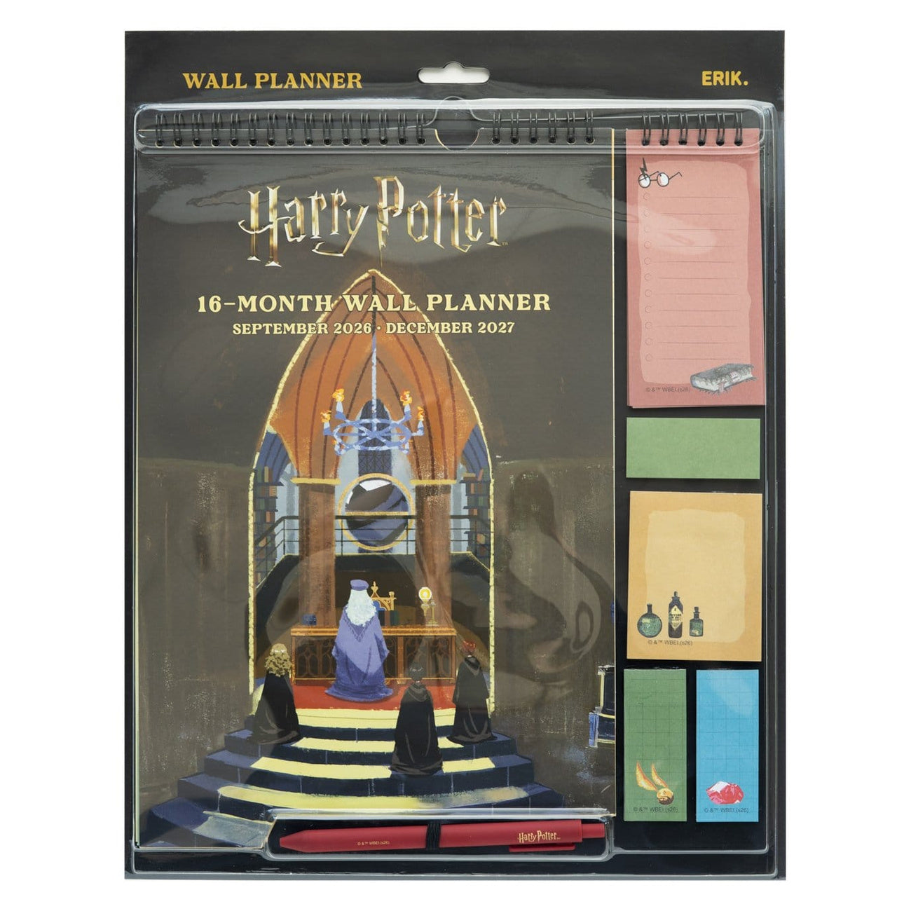 Produktbild Harry Potter Väggplanerare 2026/27 30 x 34 cm