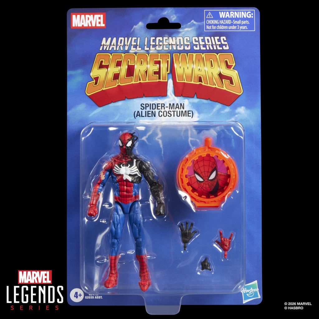 Product image Secret Wars Marvel Legends Spider-Man Action Figure (Alien