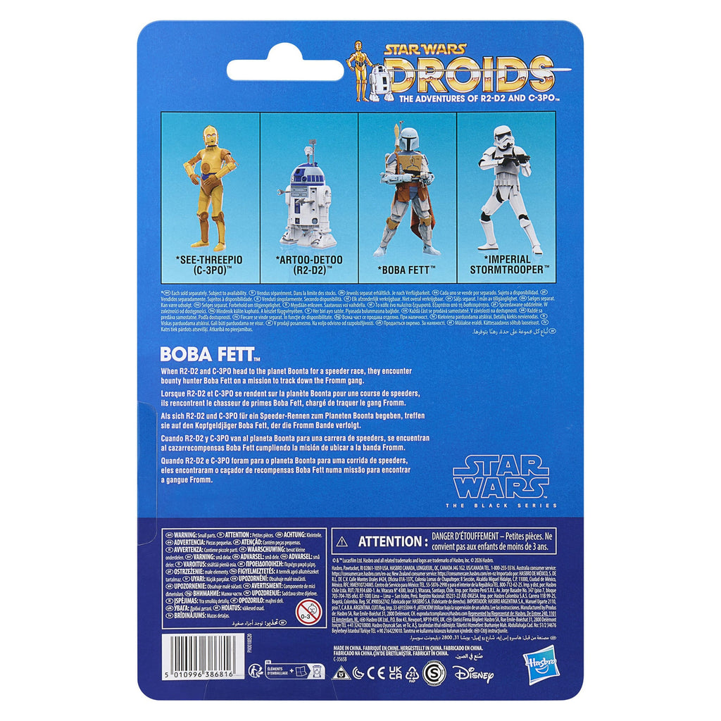 Produktbild Star Wars: Droids Black Series Boba Fett Actionfigur 15 cm