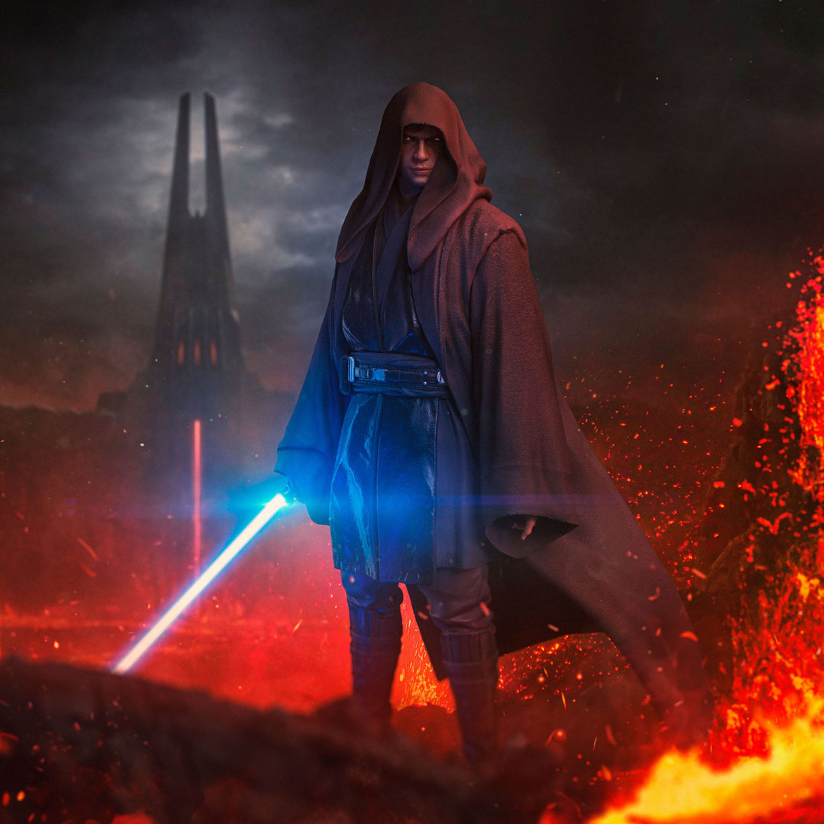 Produktbild Star Wars Legacy Replica Staty 1/4 Anakin Skywalker 59 cm