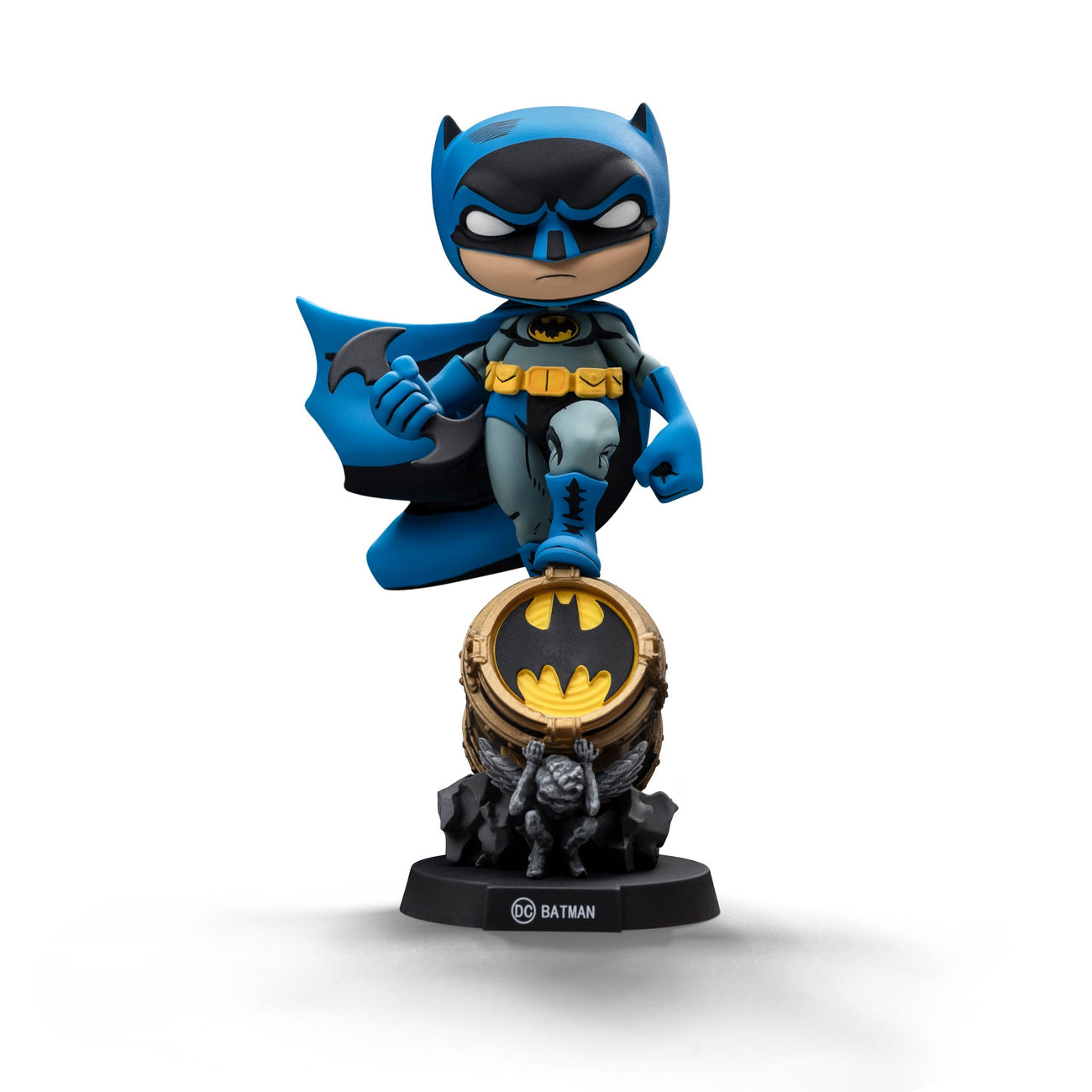 Produktbild Batman Mini Co. PVC-figur Batman on Bat-Signal (Blue Variant)