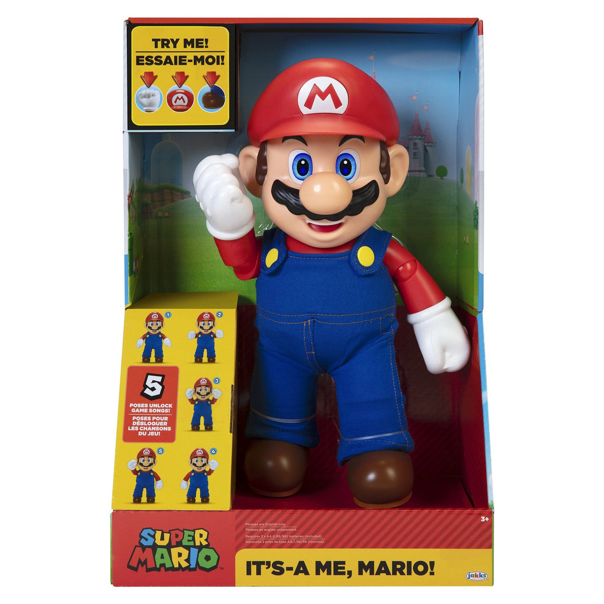 Produktbild Super Mario Pratande Actionfigur It's-A Me! Mario 36 cm