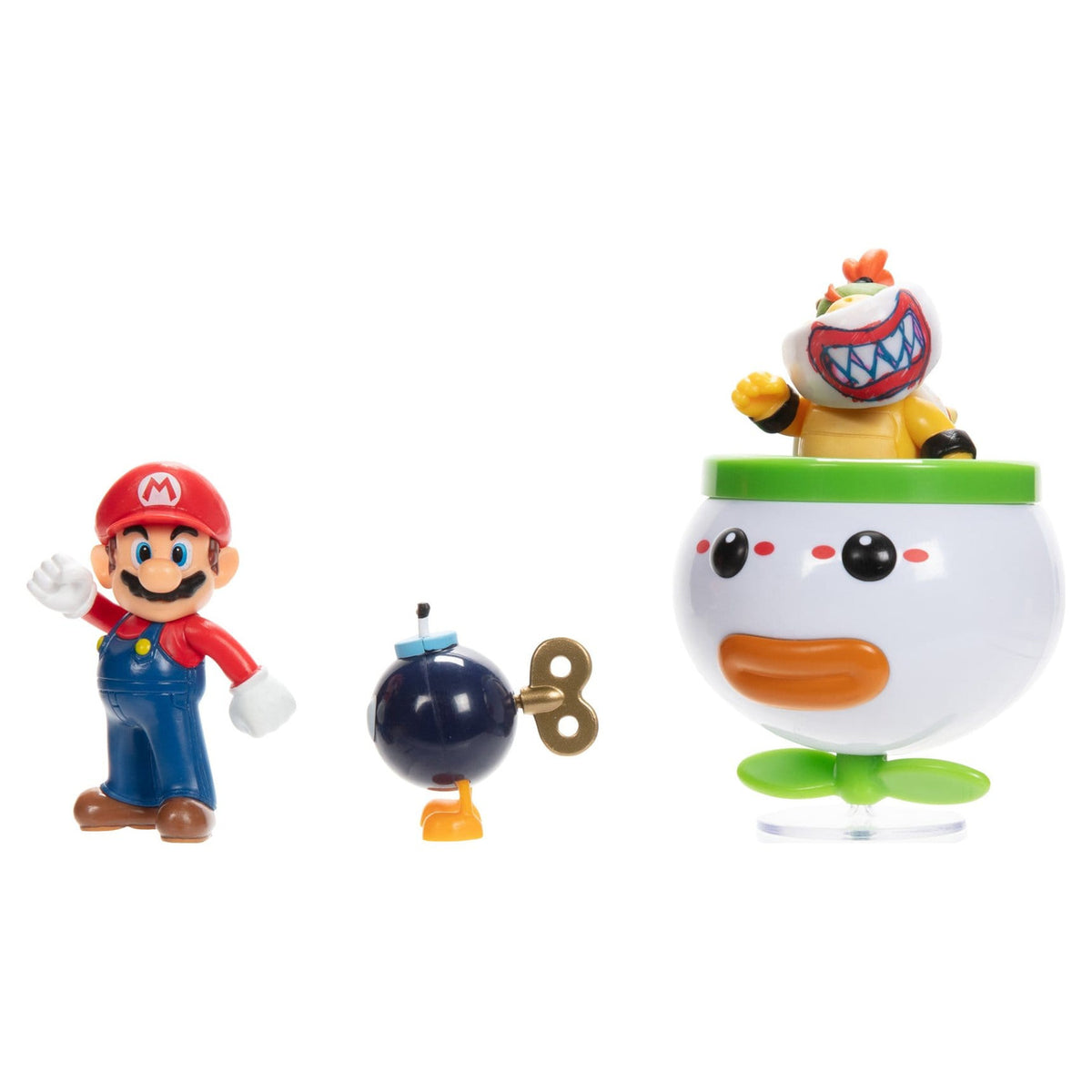 Produktbild World of Nintendo Minifigurer 2-pack Mario och Bowser Jr.
