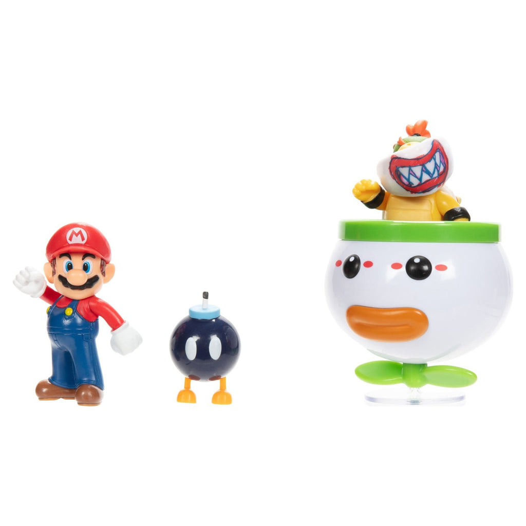 Product image World of Nintendo Mini Figures 2-Pack Mario and Bowser Jr.