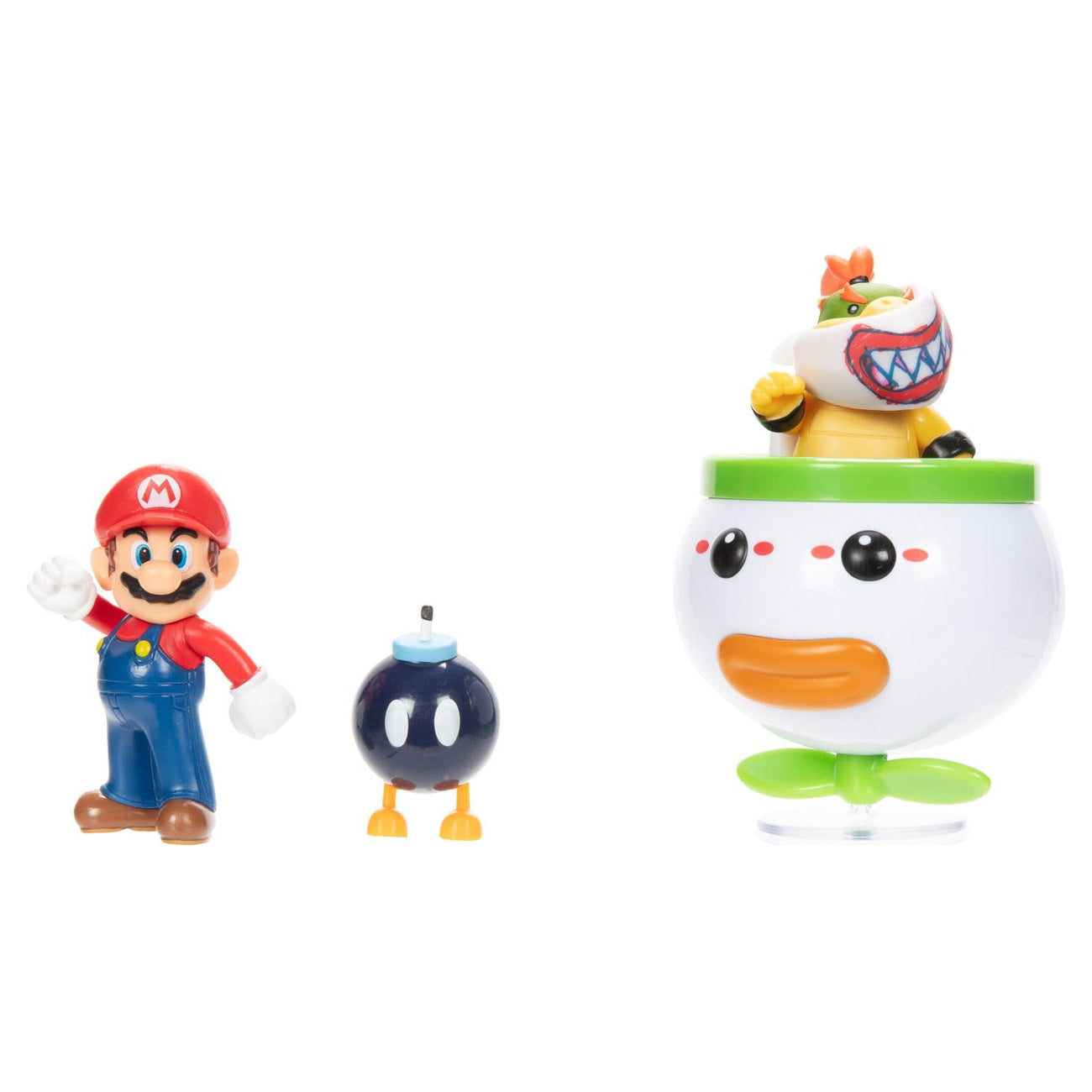 Produktbild World of Nintendo Minifigurer 2-pack Mario och Bowser Jr.
