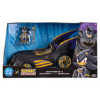 Produktbild DC x Sonic - The Hedgehog Shadow actionfigur med fordon